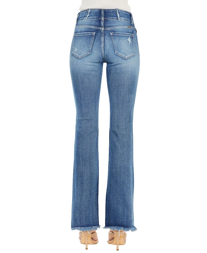 KanCan Women's Ruby High Rise Bootcut Jeans