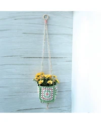 John Bead Plant Hanger Crochet Diy Kit for Beginners