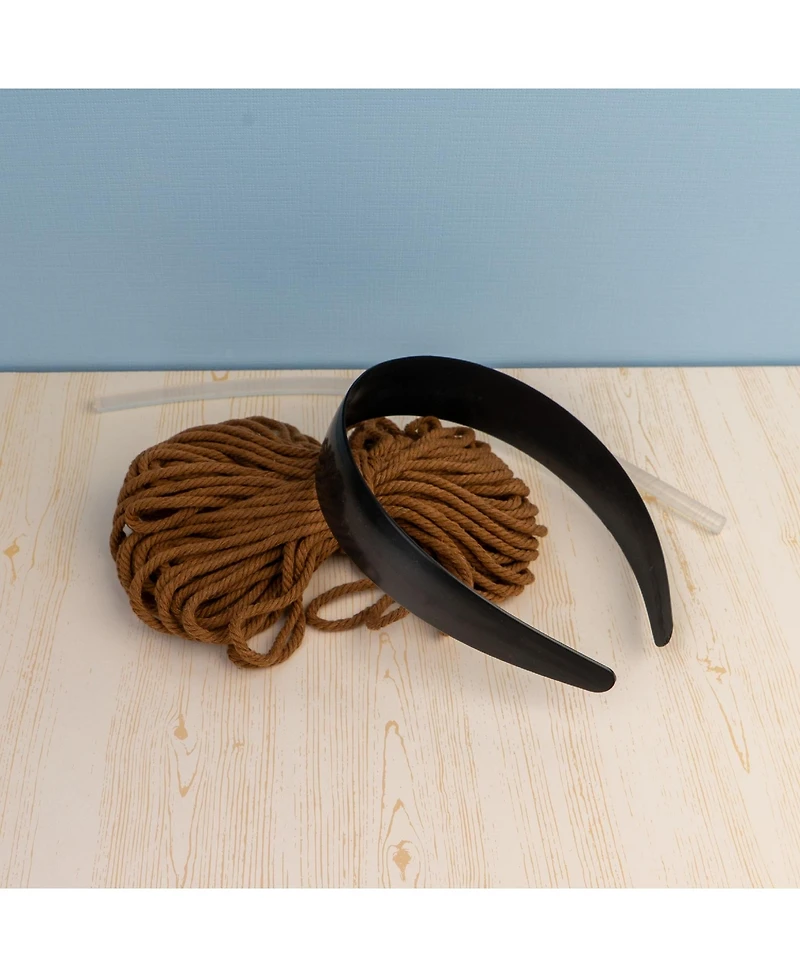 John Bead Macrame Handmade Headband Diy Kit for Beginners