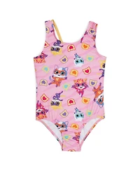 Super Kitties Toddler Girls Disney One Piece Swimwear
