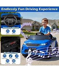 Mecale Licensed Land Rover Kids Ride on Car 12V Battery Powered Kids Electric Car