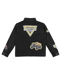 Monster Jam Boys 5-12 Denim Jacket