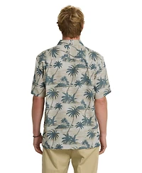 Quiksilver Waterman Men's Island Vues Print Shirt