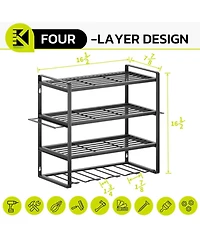Xdovet Power Tool Organizer Wall Mount Rack Drill Holder Pliers Hammer Storage