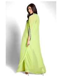 Coast Women's Muse Chiffon Cape Dress