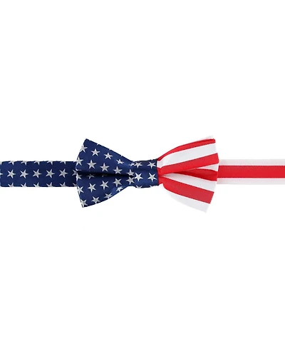 Trafalgar Men's America's Old Glory Silk Bow Tie