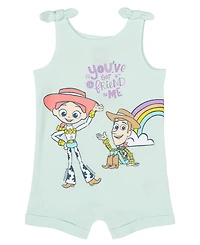 Disney Toddler Girls Minnie Mouse Winnie the Pooh Lion King Lilo & Stitch Simba Romper and Headband Newborn to