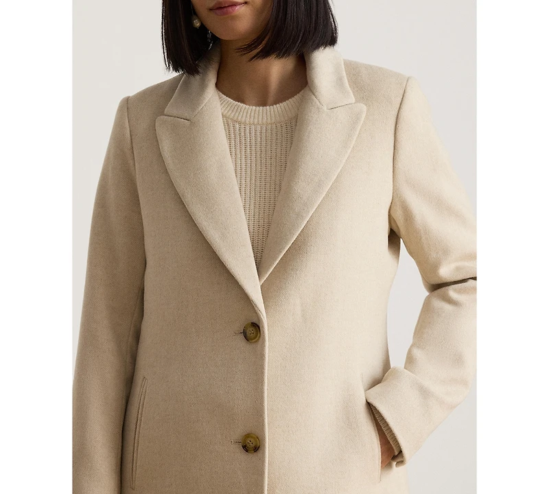 Lauren Ralph Women's Wool Walker Coat