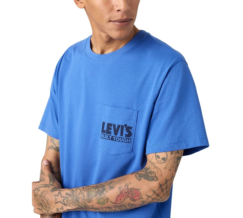 Levi's Men's Chest Pocket Logo Regular-Fit T-Shirt
