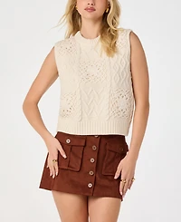 Astr the Label Women's Edyln Crewneck Sweater