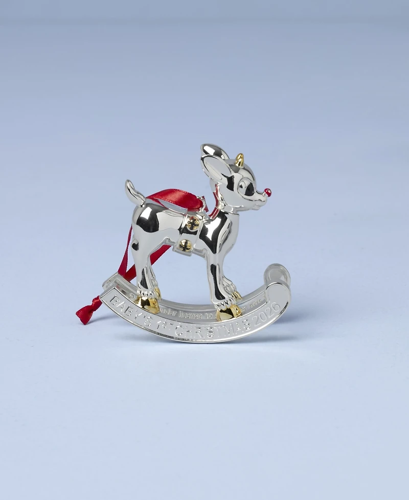 Lenox 2026 Baby's 1st Christmas Rudolph Ornament
