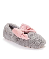 Dearfoams Women's Maryanne Luxe Teddy Maryjane