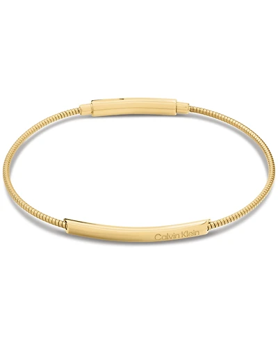 Calvin Klein Women's Structured Stainless Steel Bracelet