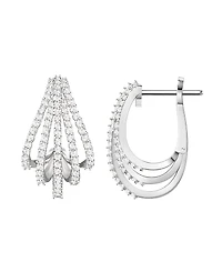 Macy's Diamond Earrings (3/4 ct. t.w.) in Sterling Silver