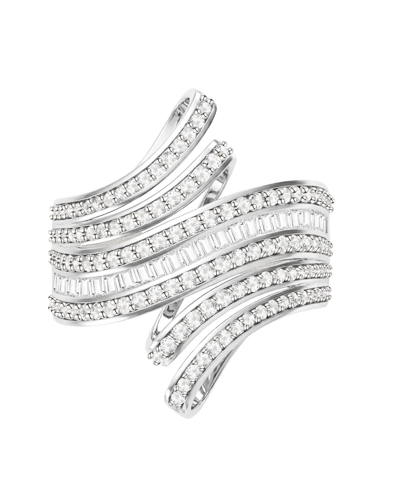 Macy's Diamond Ring (1 ct. t.w.) in Sterling Silver