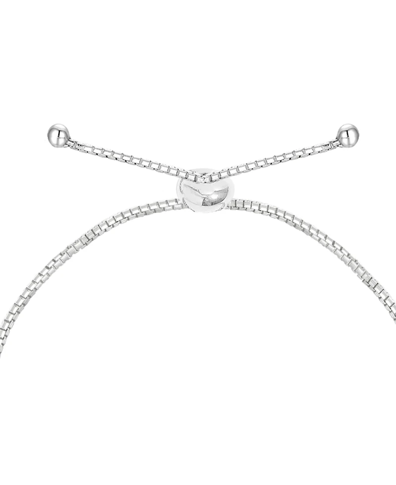Macy's Lab-Grown Diamond Bolo Bracelet (1-1/2 ct. t.w.) in Sterling Silver