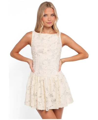 Petal and Pup Women's Briar Lace Mini Dress