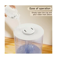 Topteng 2.1 Gal Humidifier with Remote, Uv-c Sterilization, 44H Runtime & 20dB Sleep Mode