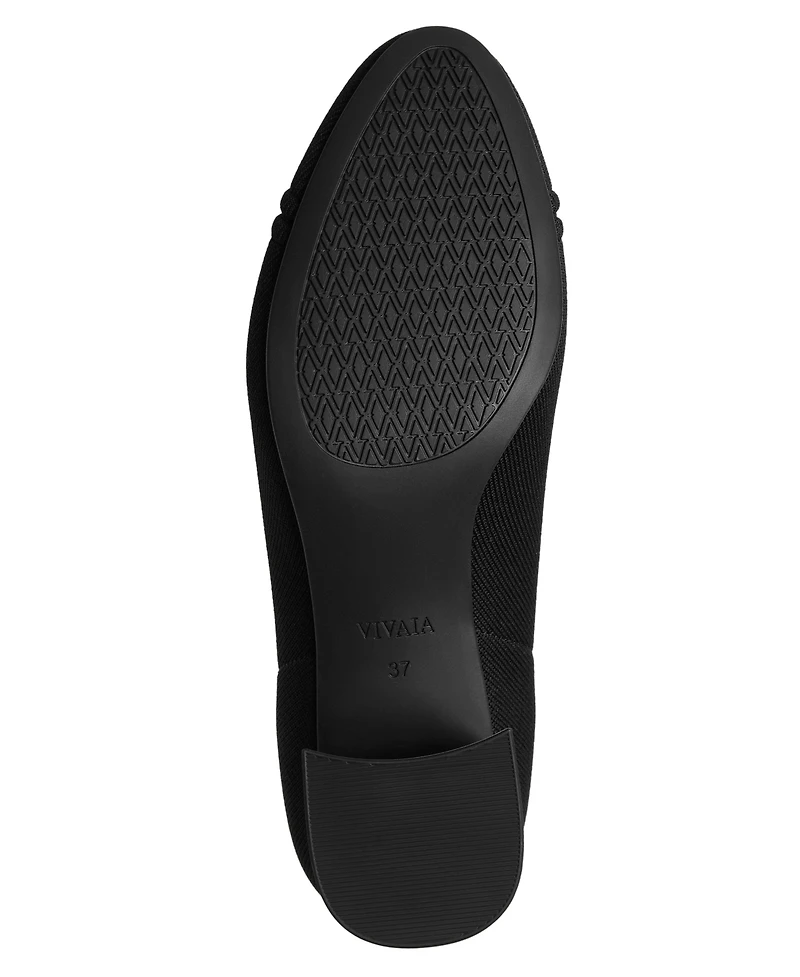 Vivaia Women's Julie Arch Pro Almond-Toe Stress Free Chunky Heels