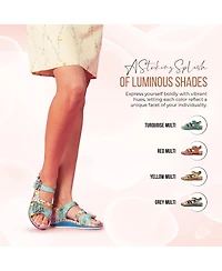 L'Artiste Women's Spring Step Joelina-Dazi Ankle Sandal with Buckle