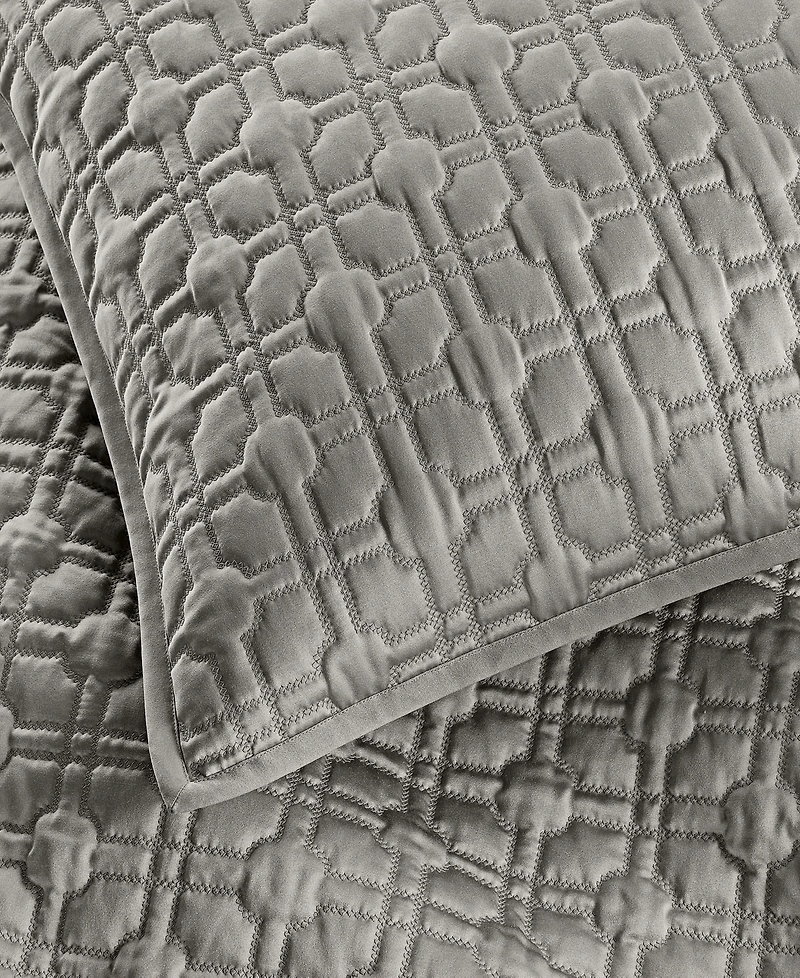 Hotel Collection Porto Quilted Coverlet Set, Full/Queen, Macy's Exclusive