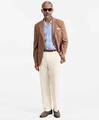 Club Room Men's Regular-Fit Houndstooth Notch-Lapel Blazer, Macy's Exclusive