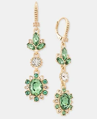 Marchesa Stone Double Drop Earrings