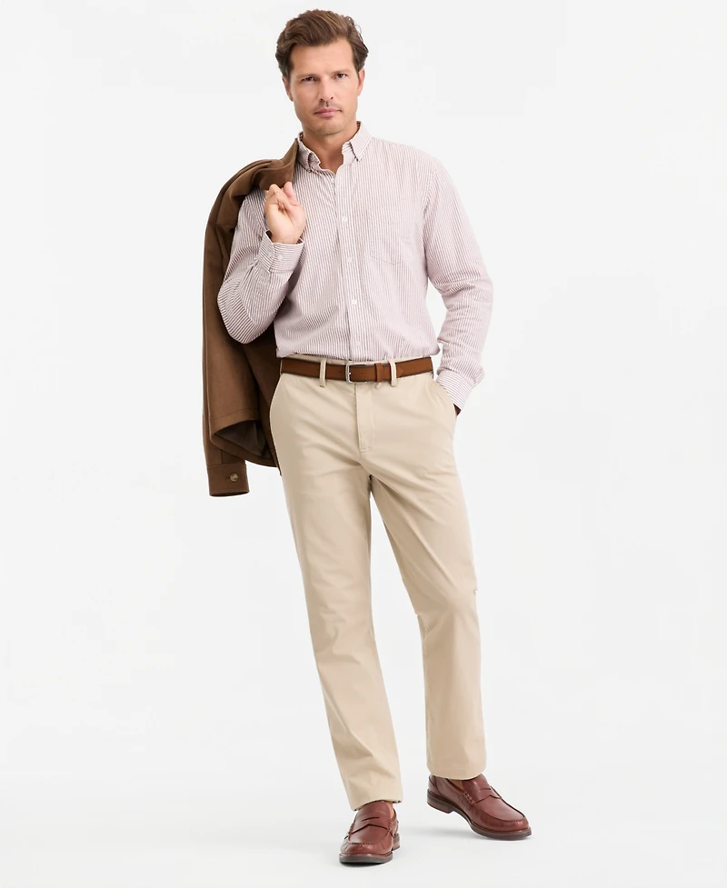Club Room Men's Stripe Button-Down Oxford Shirt, Macy's Exclusive