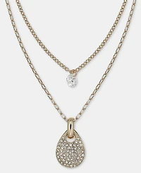 Dkny Layered Pendant Necklace, 16" + 3" extender