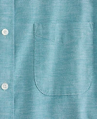 Club Room Men's Short Sleeve Button-Down Oxford Shirt, Created for Macy's