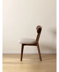 sumyeg Solid Oak Dining Chair with Fas Grade Wood Frame for Dining Room and Living Room