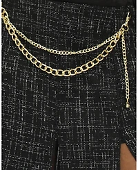 Belle & Bloom Women's Set Me Free Tweed Skirt