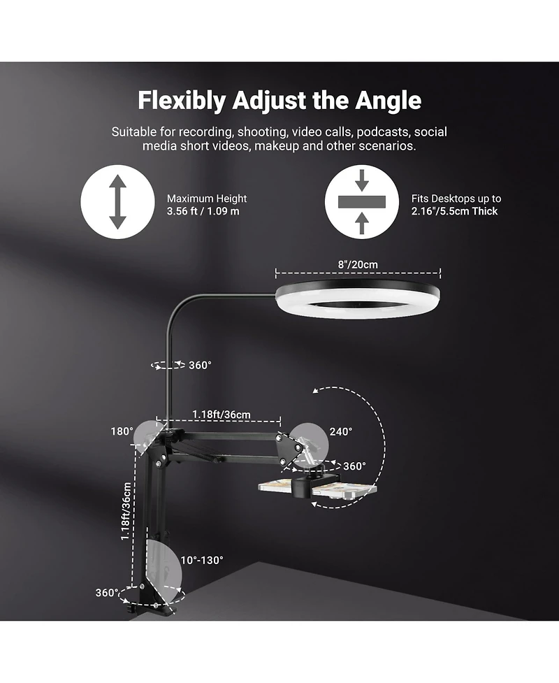 Neewer N41 Ring Light for select iPhone models