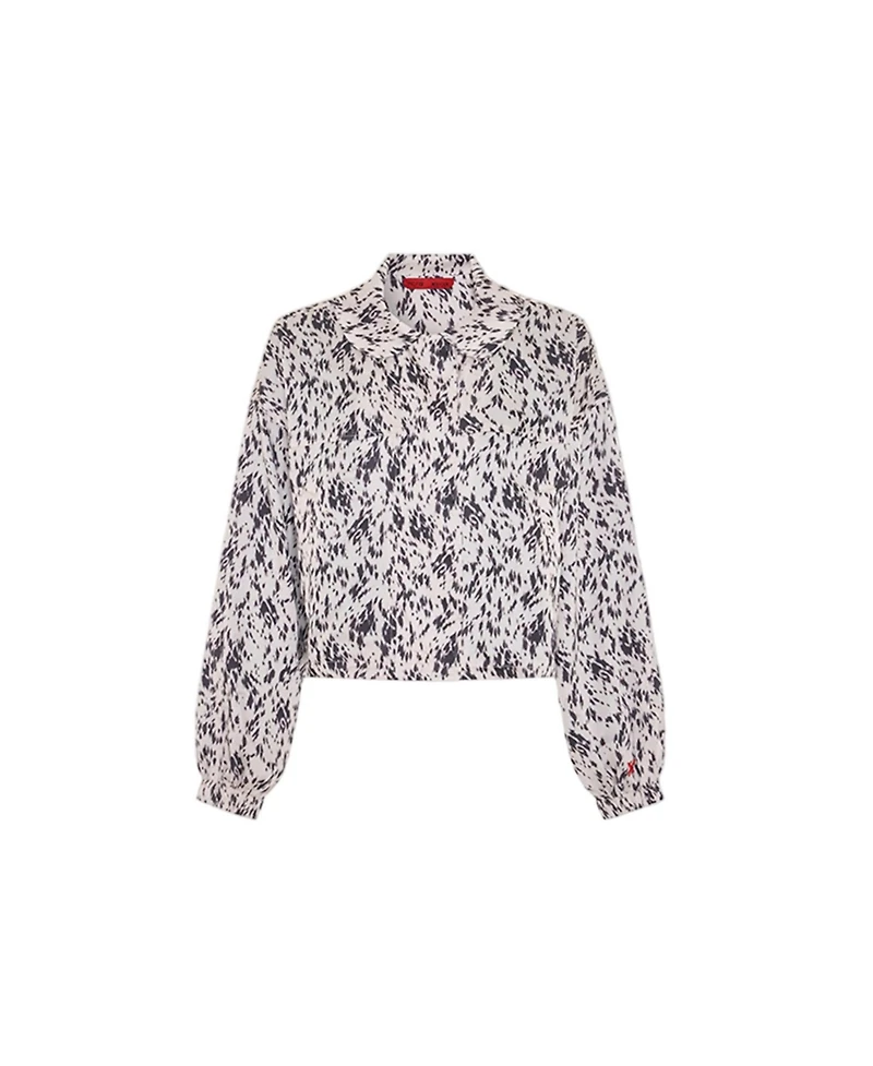Pcfg Women's The Party Edit Satin Cropped Bomber Jacket
