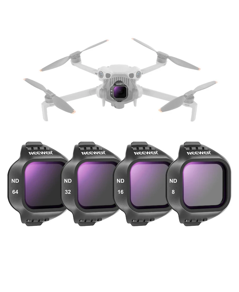 Neewer ND8 Camera Lens Accessory with ND8, ND16, ND32 for Dji Mini 5 Pro Drone