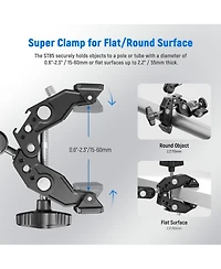 Neewer ST85 Camera Mounting Accessory for select GoPro, Dji and Insta360 action cameras