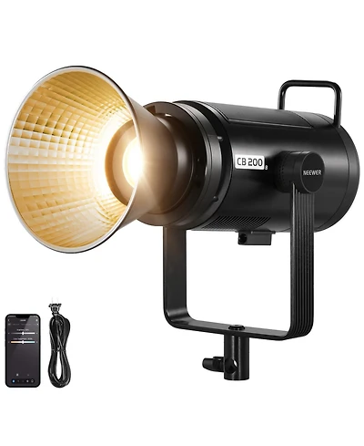 Neewer CB200B Led Video Light with 210W, 90000Lux, 2700K-6500K