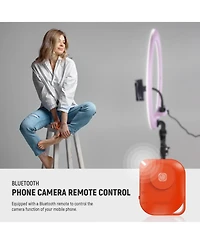 Neewer TLCI98 Ring Light with 18 inch, 45W, 2900K-7000K