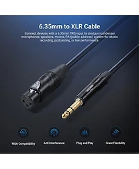 Neewer MS025 Microphone with 4 Inch, 6 ft