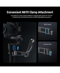 Neewer CA143 Camera and Photo Accessory for Dji Ronin Rs4Mini RS4 RS4Pro RS3 Mini RS