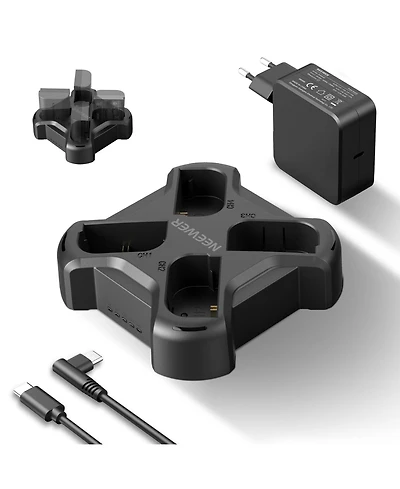 Neewer Lp-E6 Camera Battery and Charging Accessory with 45W for Canon Eos R5 Mark Ii 6D Mark Ii