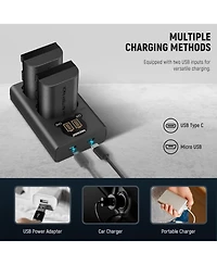 Neewer Lp-E6P Camera Battery and Charging Accessory with 2200mAh for Canon Eos R5 Mark Ii R5 R6 R7