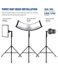 Neewer Photography Light Stand with 13ft, 6.5lb, 3kg