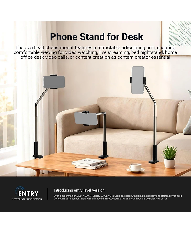 Neewer Camera Mounting Accessory for select iPhone and Android mobile devices