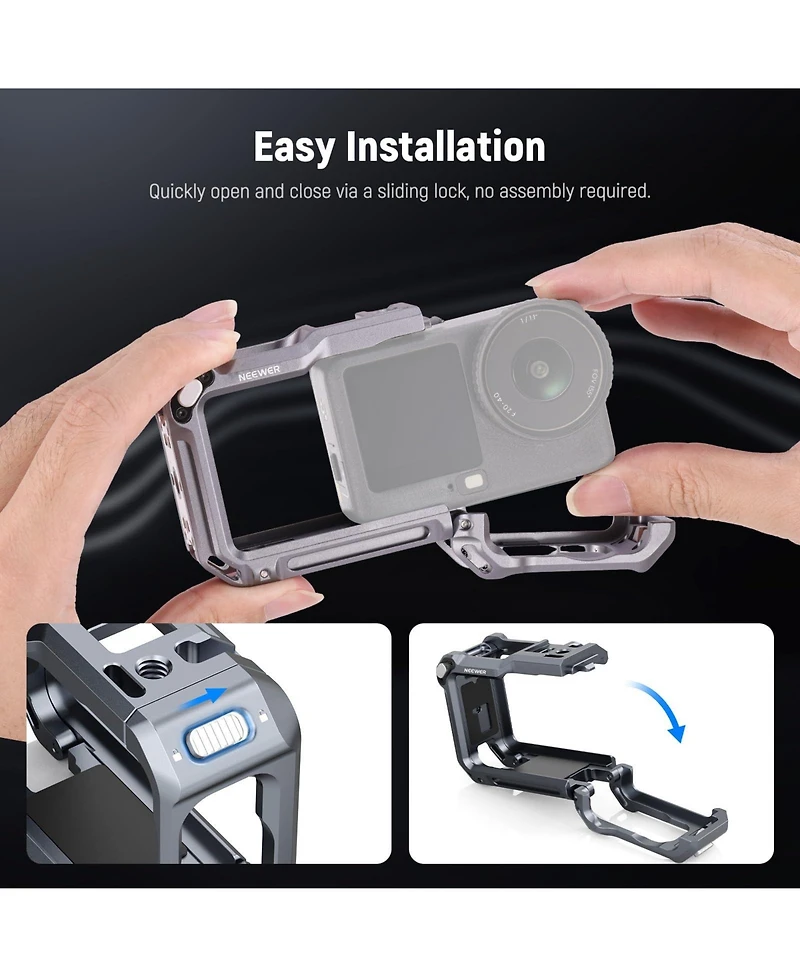 Neewer AC049 Camera Mounting Accessory for select Dji Osmo Action models