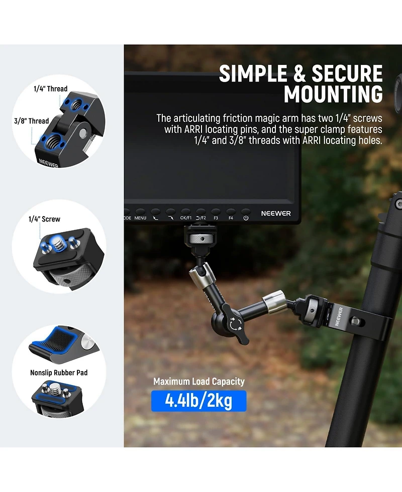 Neewer ST07C Camera Mounting Accessory for SmallRig Cage