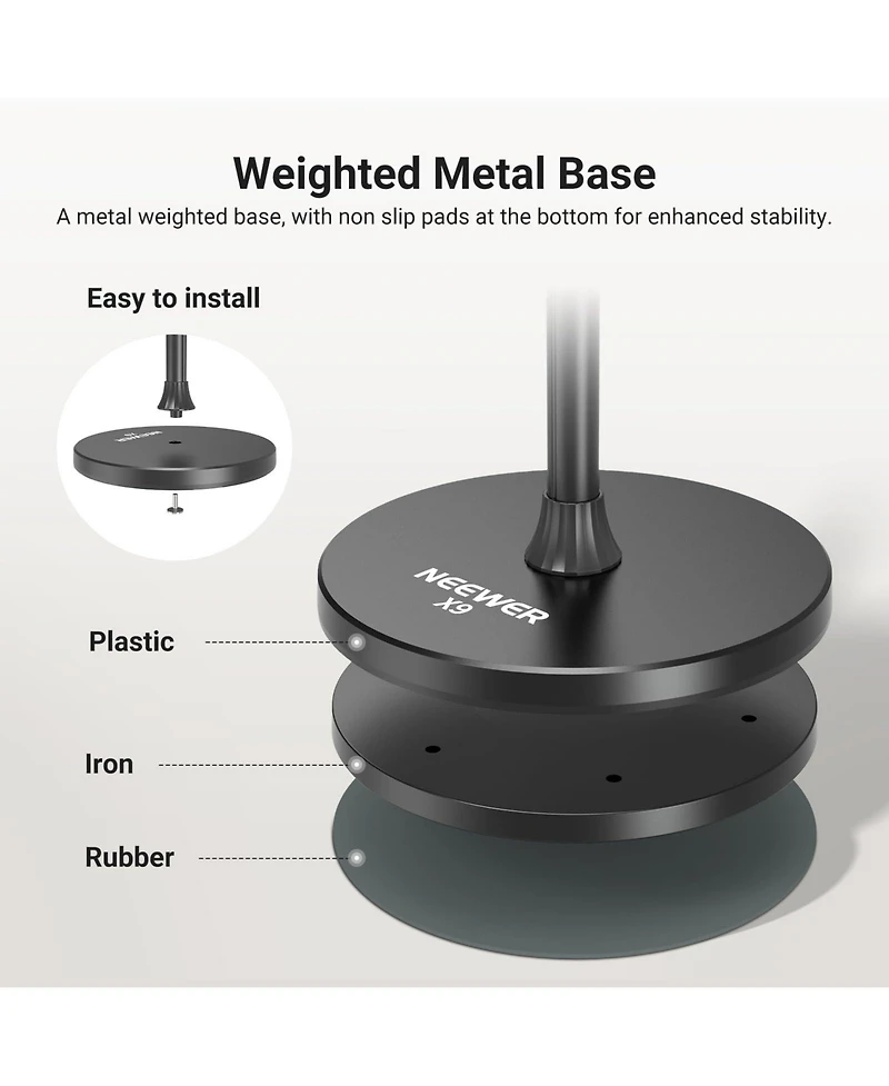 Neewer Camera Mounting Accessory for select iPhone and Android mobile devices