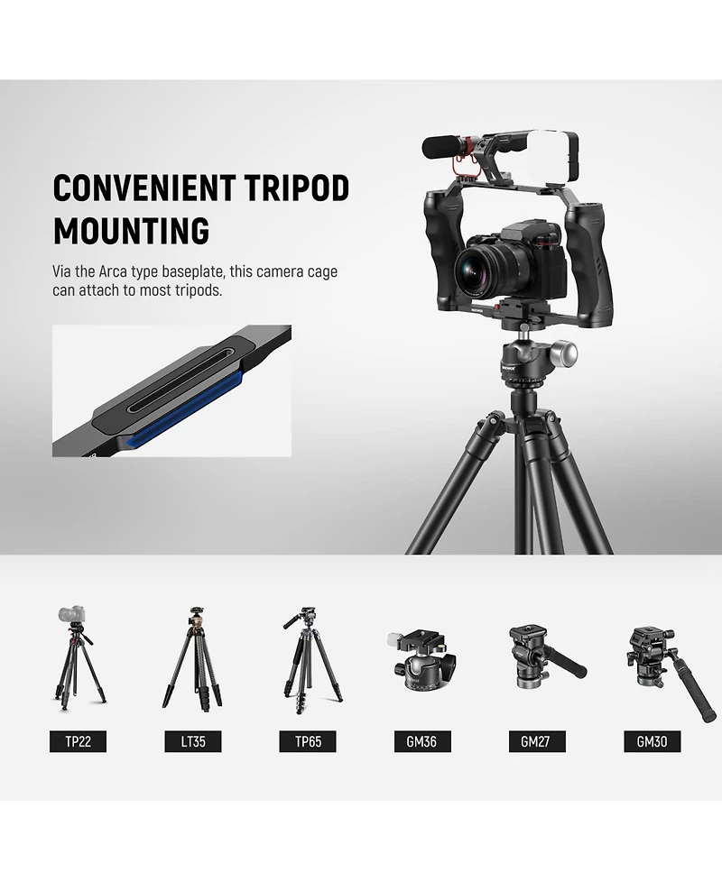Neewer CA077 Camera Mounting Accessory for SmallRig Neewer Base Plate