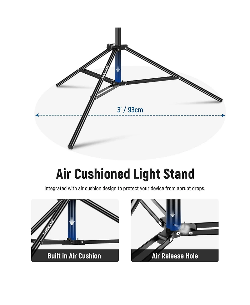 Neewer Ring Light with 9.8feet, 5kg