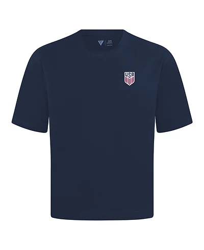 LevelWear Men's Navy Usmnt Luxe Signature T-Shirt